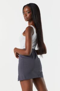 High Rise Slit Mini Skirt sold by Urban Planet