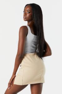 High Rise Slit Mini Skirt sold by Urban Planet
