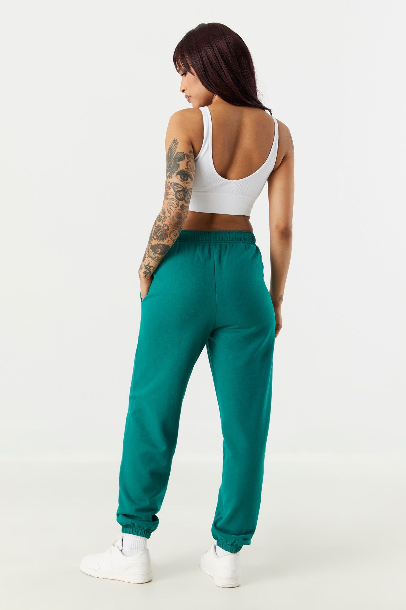 Fleece High Rise Boyfriend Jogger sold by Urban Planet product image thumbnail 6