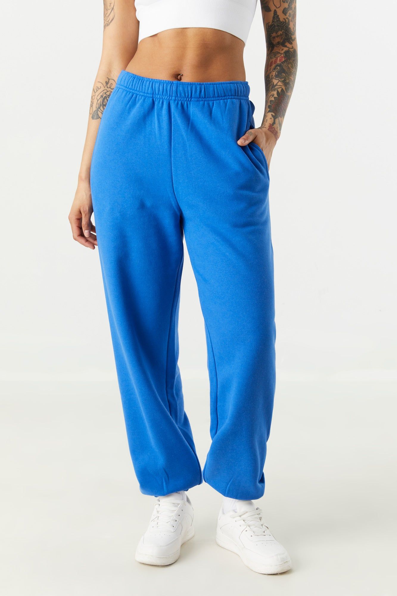 Fleece High Rise Boyfriend Jogger sold by Urban Planet product image thumbnail 8