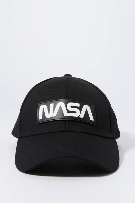 NASA Rubber Patch Baseball Hat sold by Urban Planet