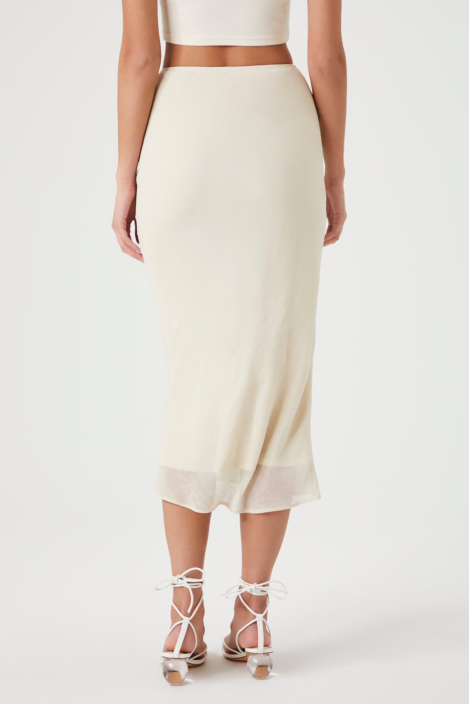 Jupe midi en chiffon sold by Urban Planet product image thumbnail 3