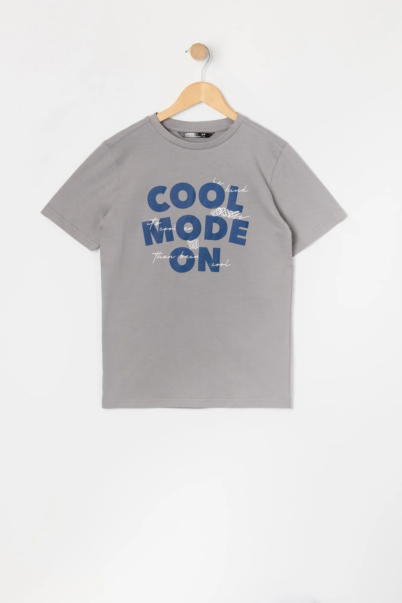 T-shirt à imprimé Cool Mode On pour garçon sold by Urban Planet