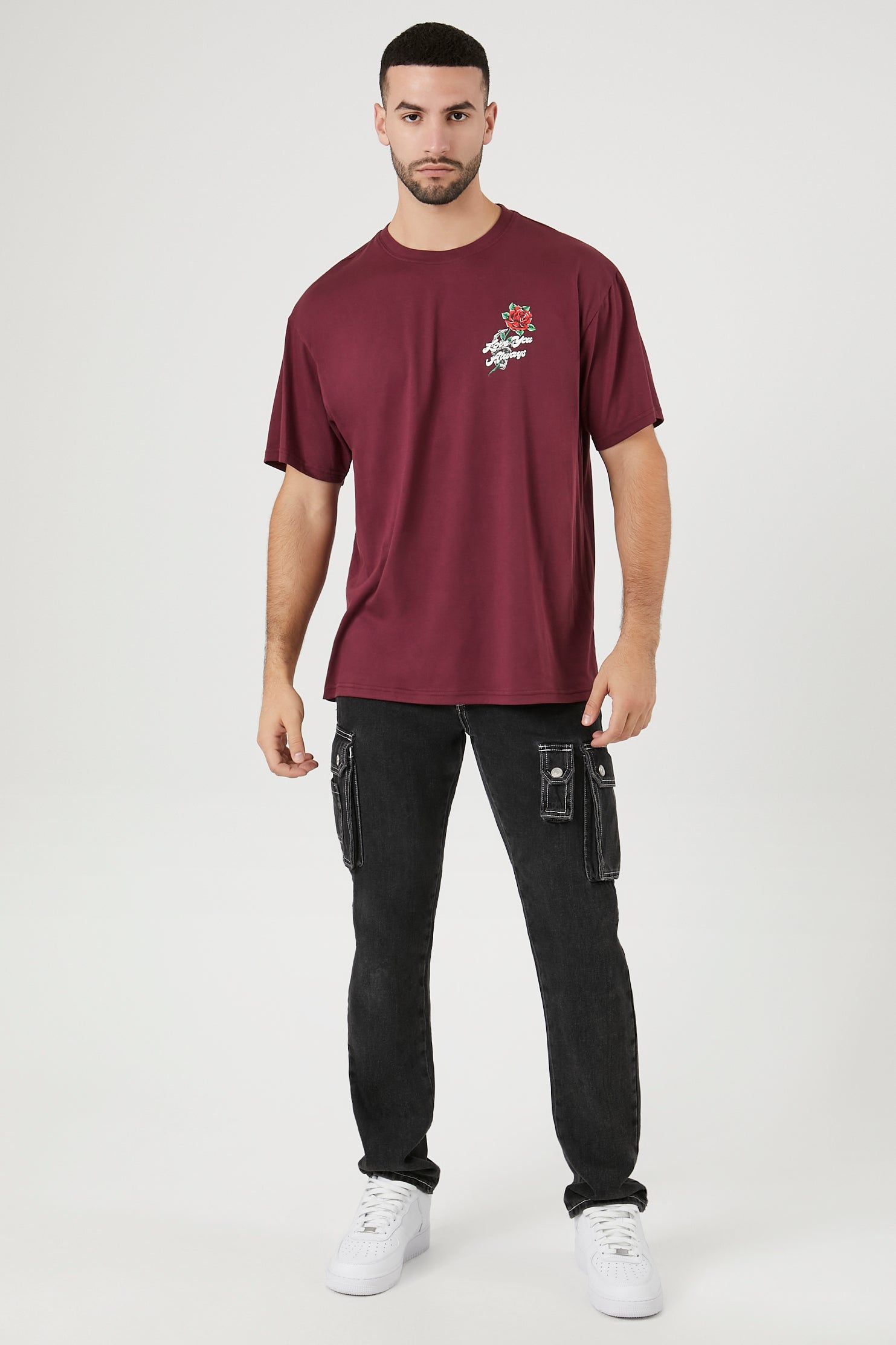T-shirt à imprimé Love You Always sold by Urban Planet product image thumbnail 4