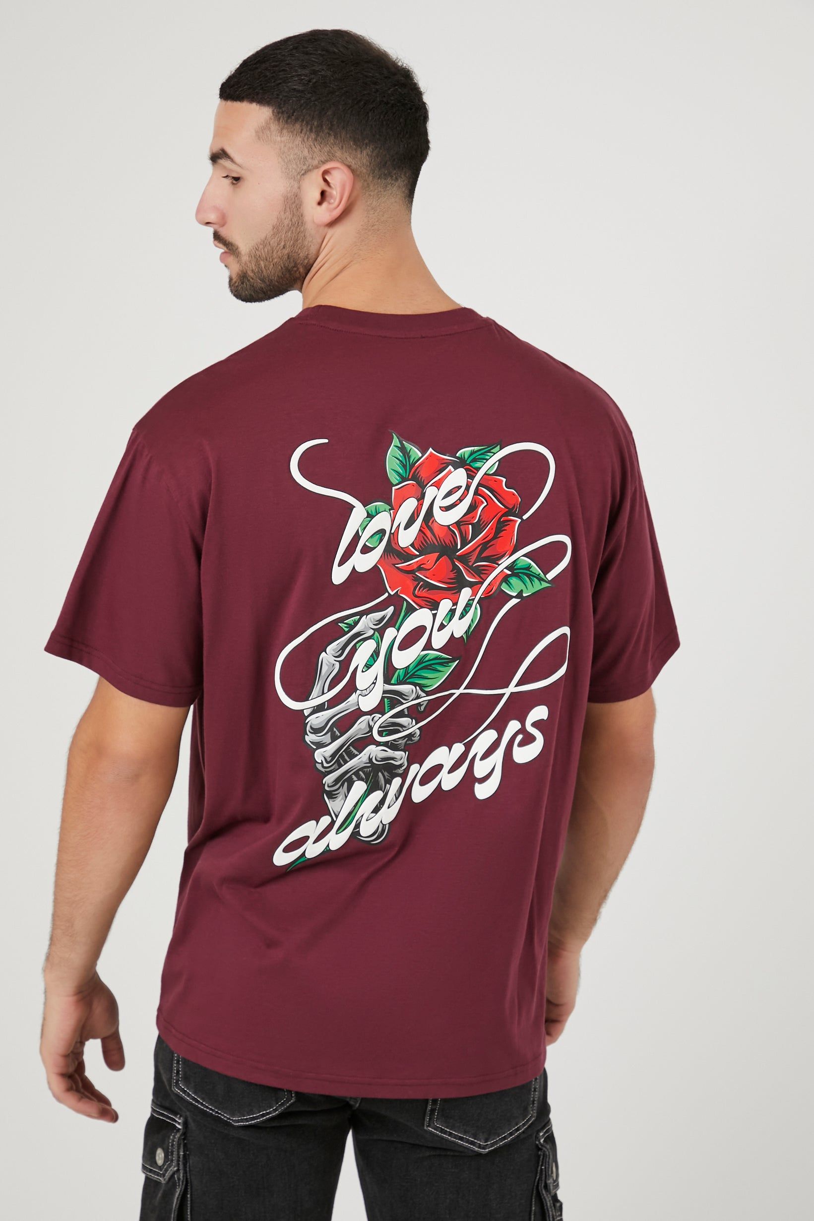 T-shirt à imprimé Love You Always sold by Urban Planet product image thumbnail 3