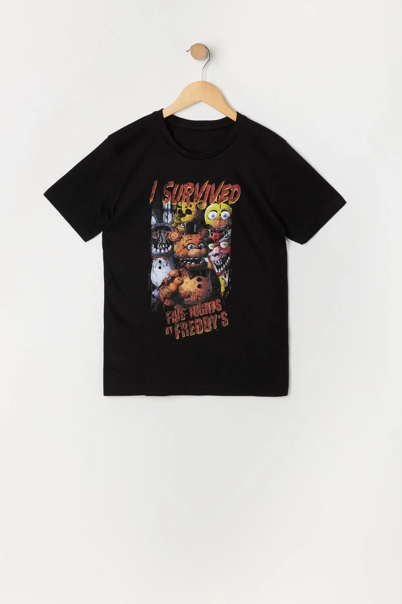 Boys Five Nights at Freddy's Graphic T-Shirt sold by Urban Planet