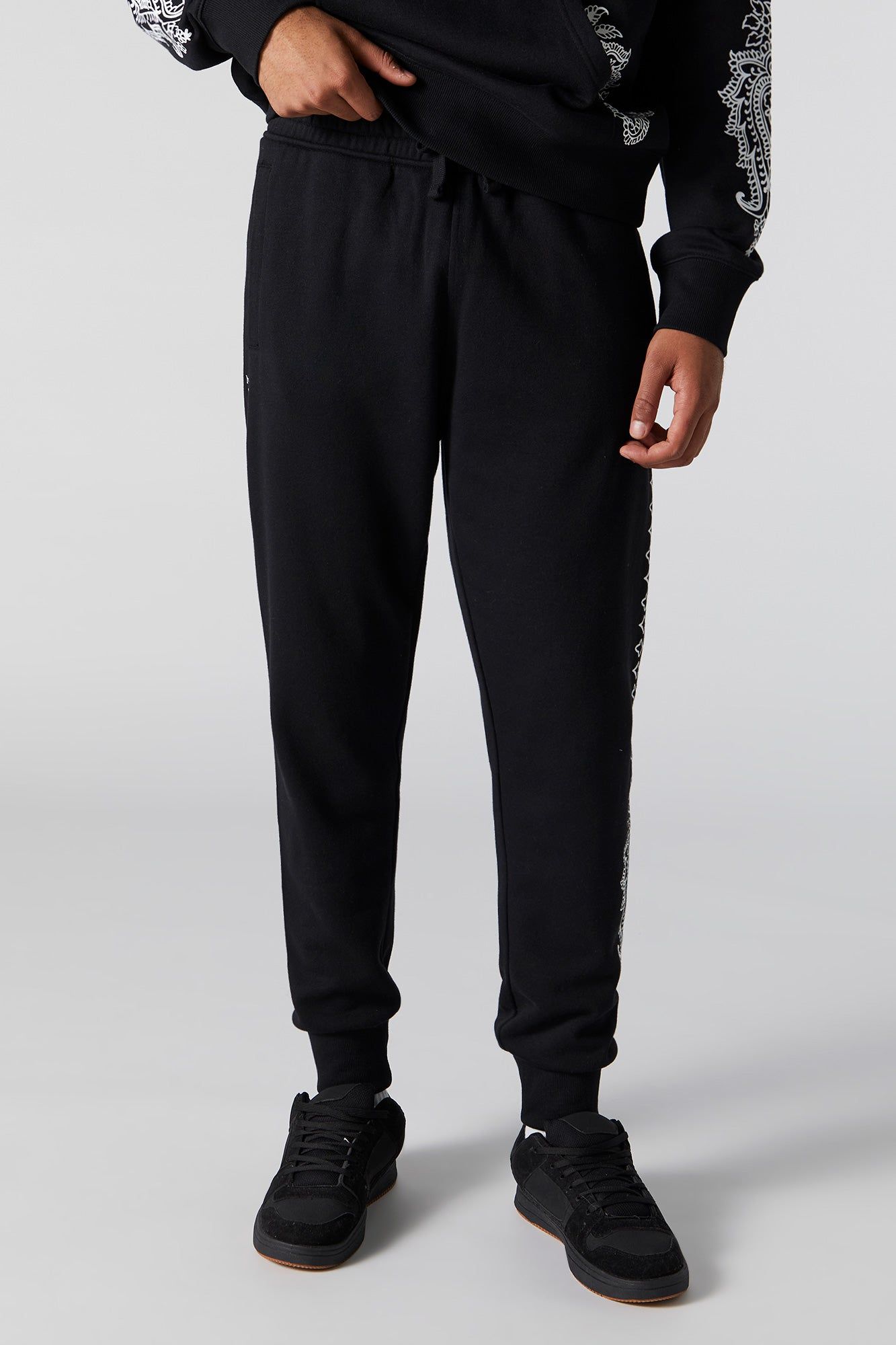 Graphic Fleece Jogger sold by Urban Planet product image thumbnail 5