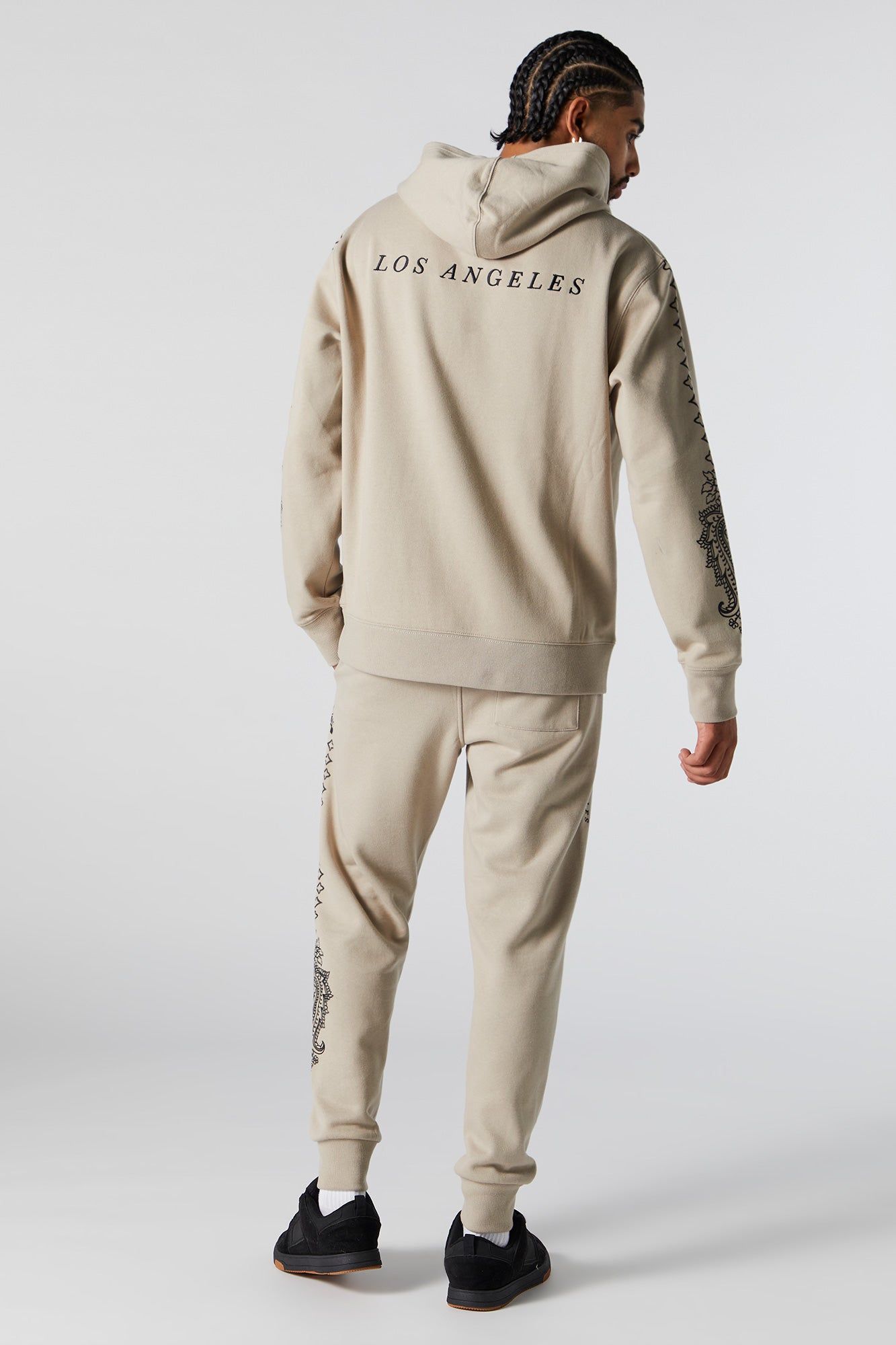 Graphic Fleece Jogger sold by Urban Planet product image thumbnail 2