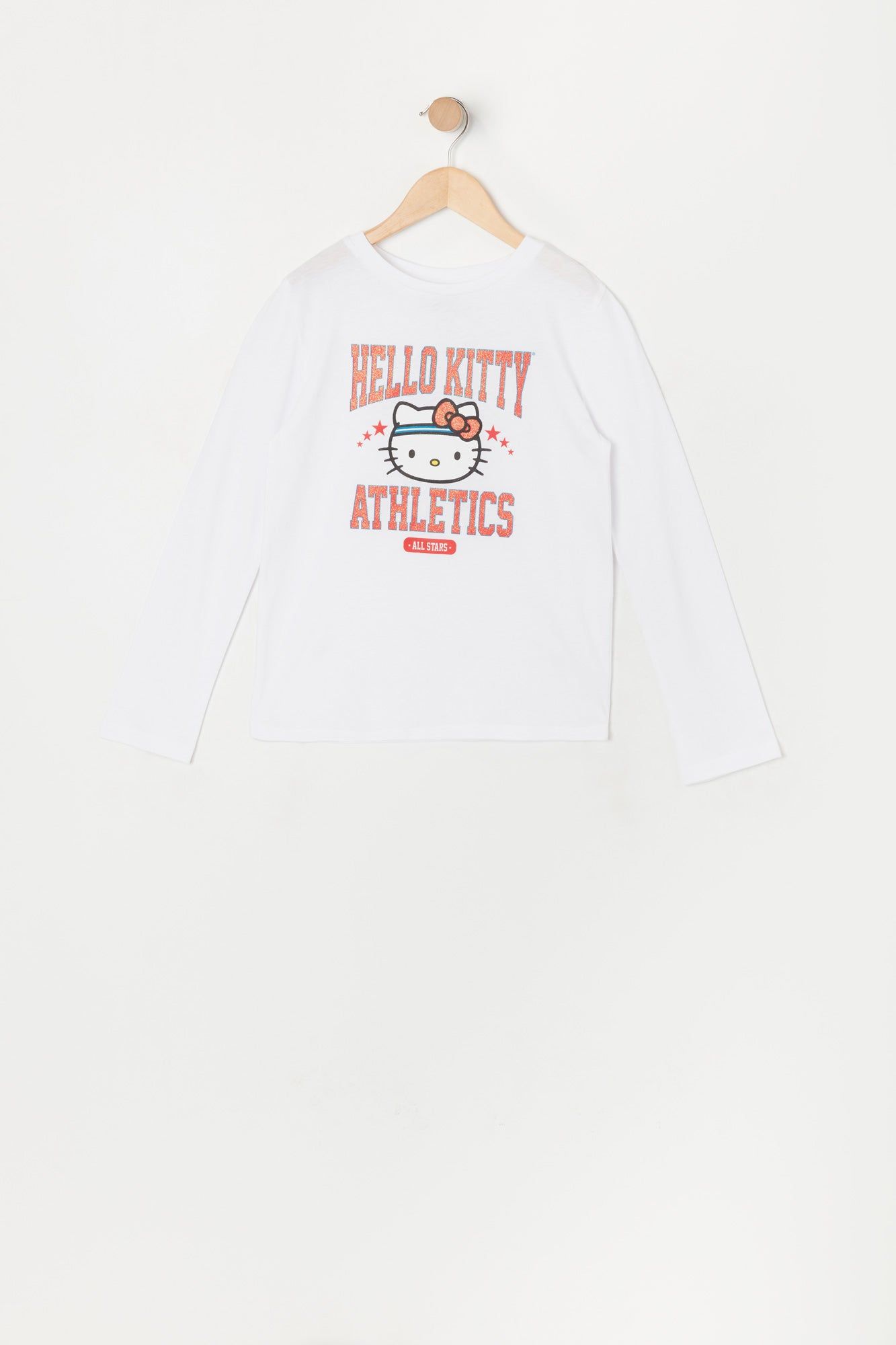 Girls Hello Kitty Graphic Long Sleeve Top sold by Urban Planet