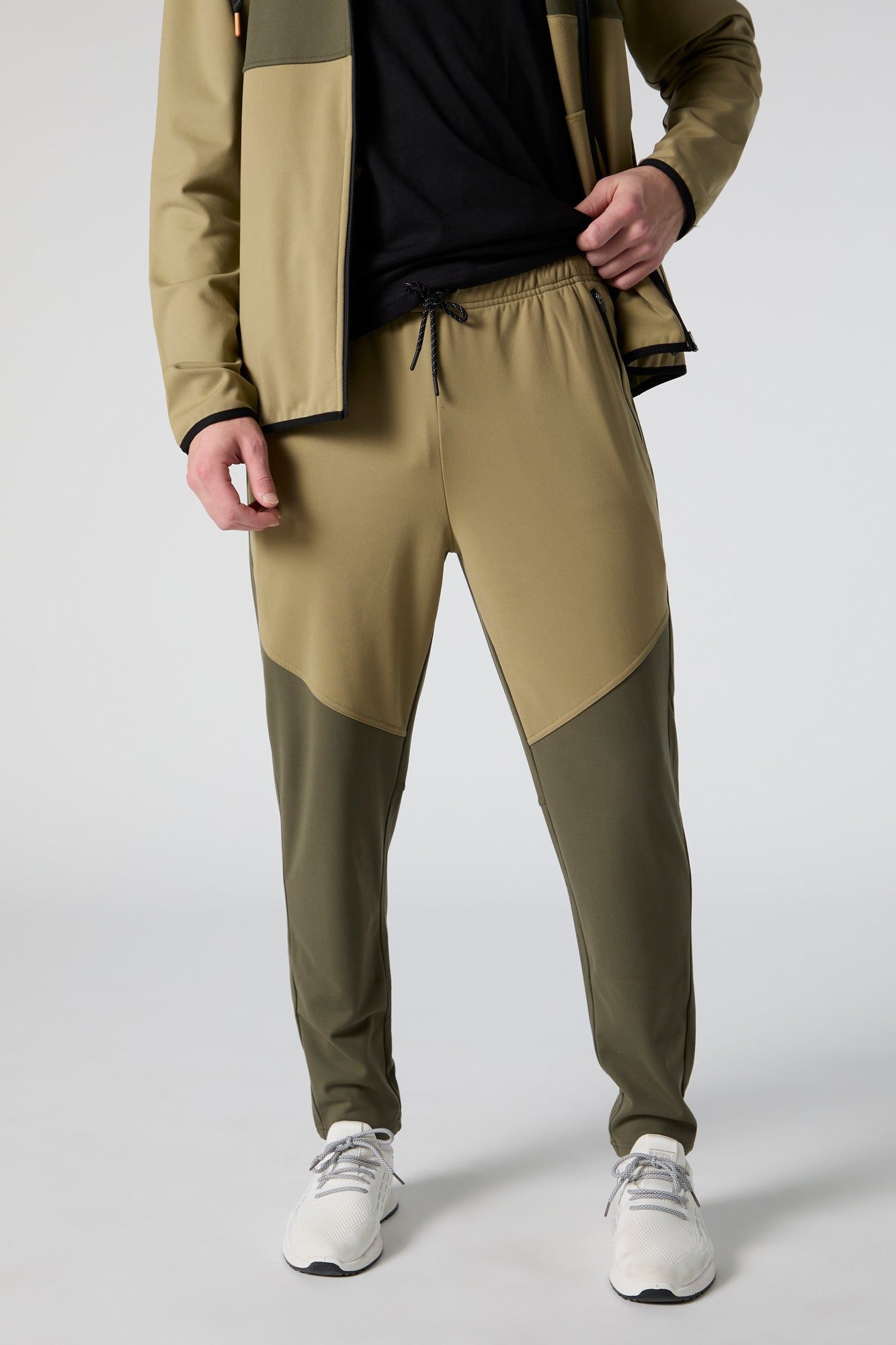 Active Colourblock Fleece Jogger sold by Urban Planet product image thumbnail 4