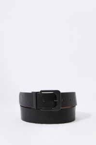 Faux Leather Black Clasp Belt sold by Urban Planet