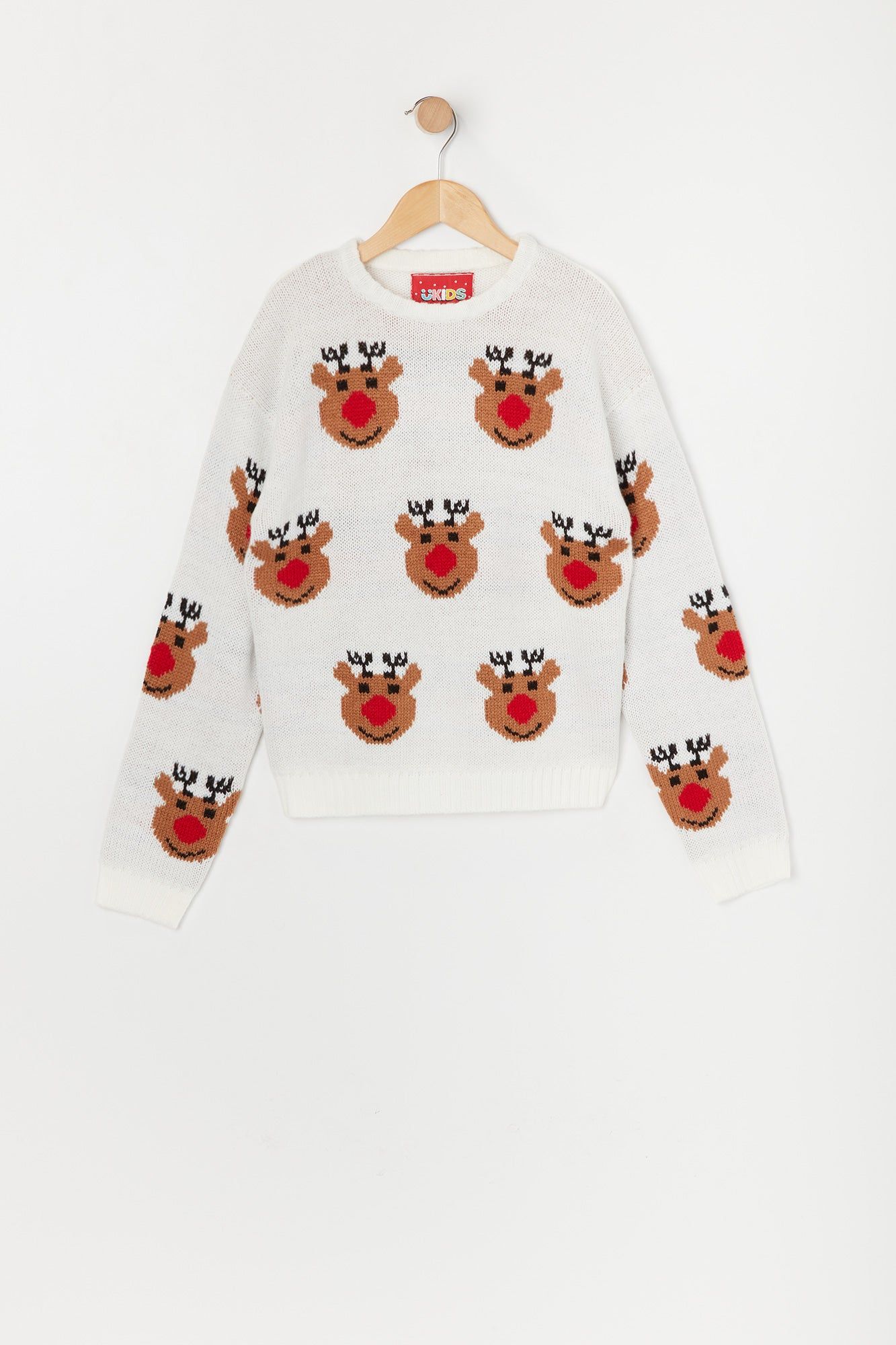 Chandail en tricot à imprimé Renne pour fille sold by Urban Planet
