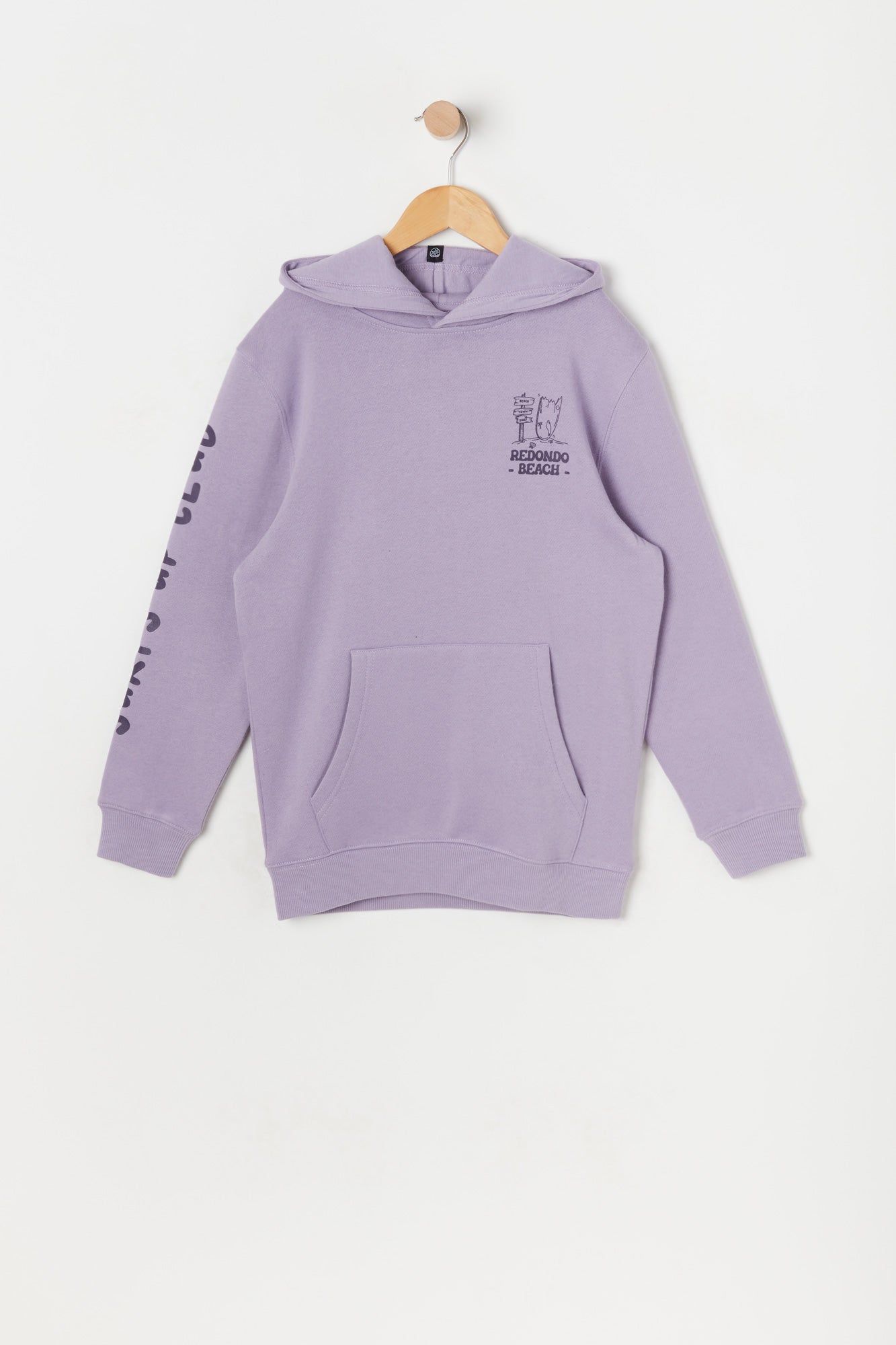 Boys Redondo Beach Graphic Fleece Hoodie sold by Urban Planet product image thumbnail 3