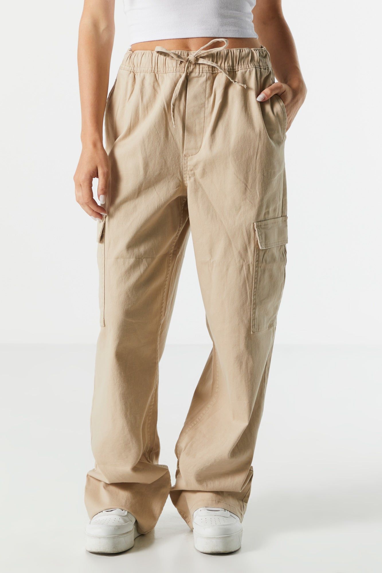 Drawstring Cargo Pant sold by Urban Planet product image thumbnail 3
