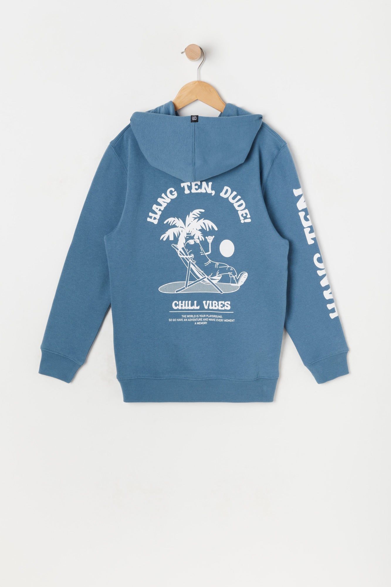 Boys Redondo Beach Graphic Fleece Hoodie sold by Urban Planet product image thumbnail 2