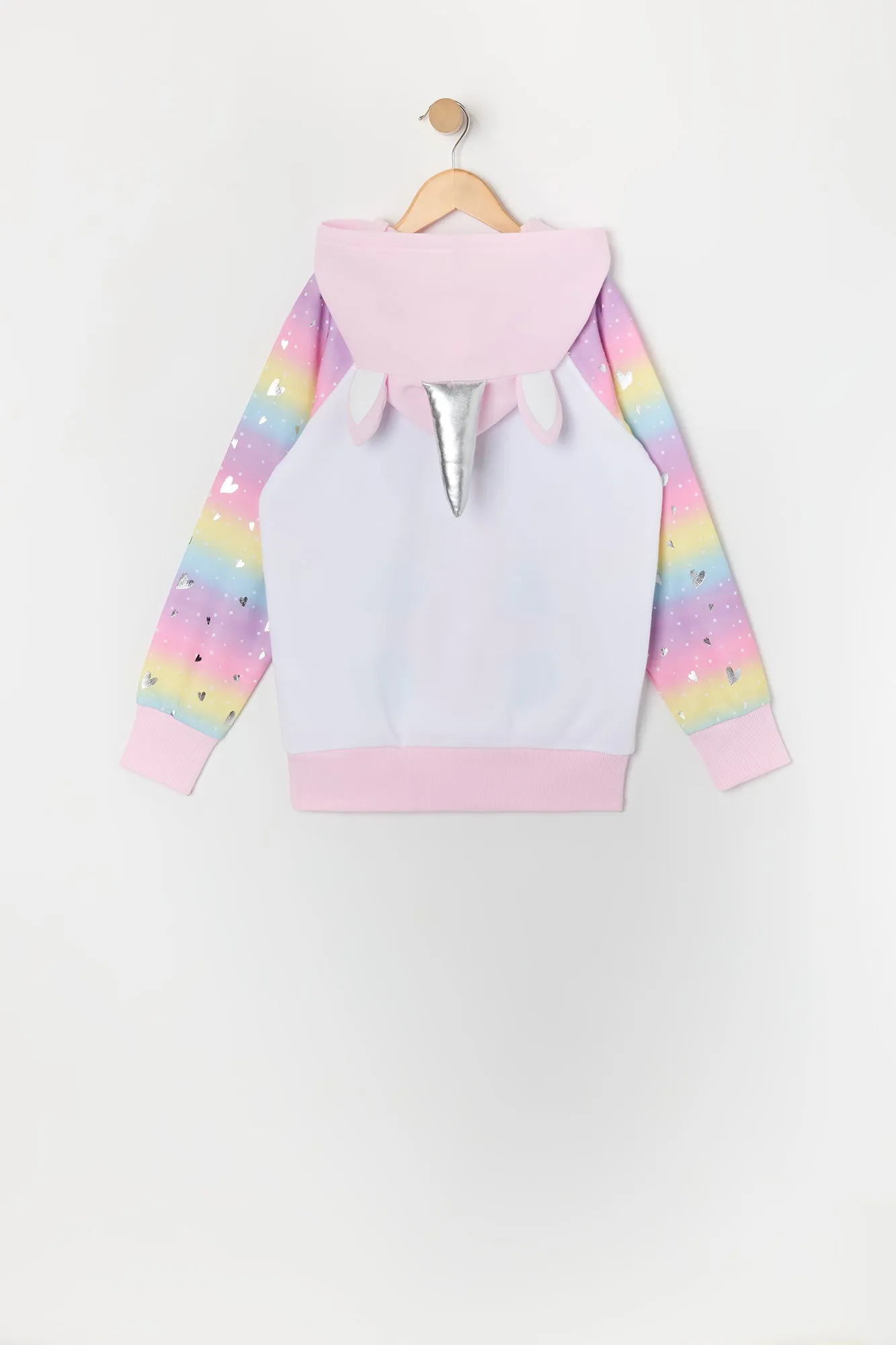 Girls Magic Unicorn Character Hoodie sold by Urban Planet product image thumbnail 3