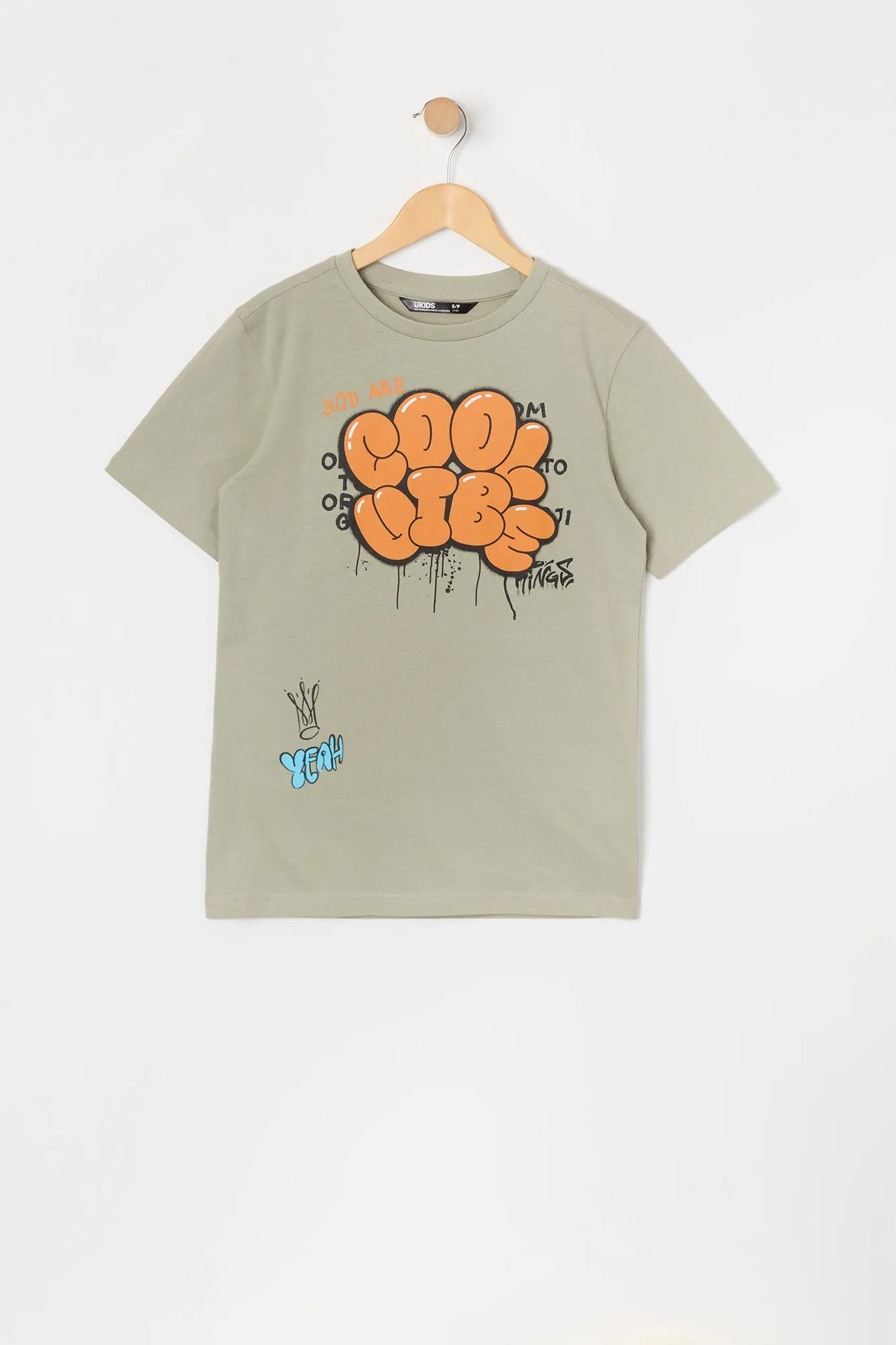 Boys Cool Vibe Graphic T-Shirt sold by Urban Planet