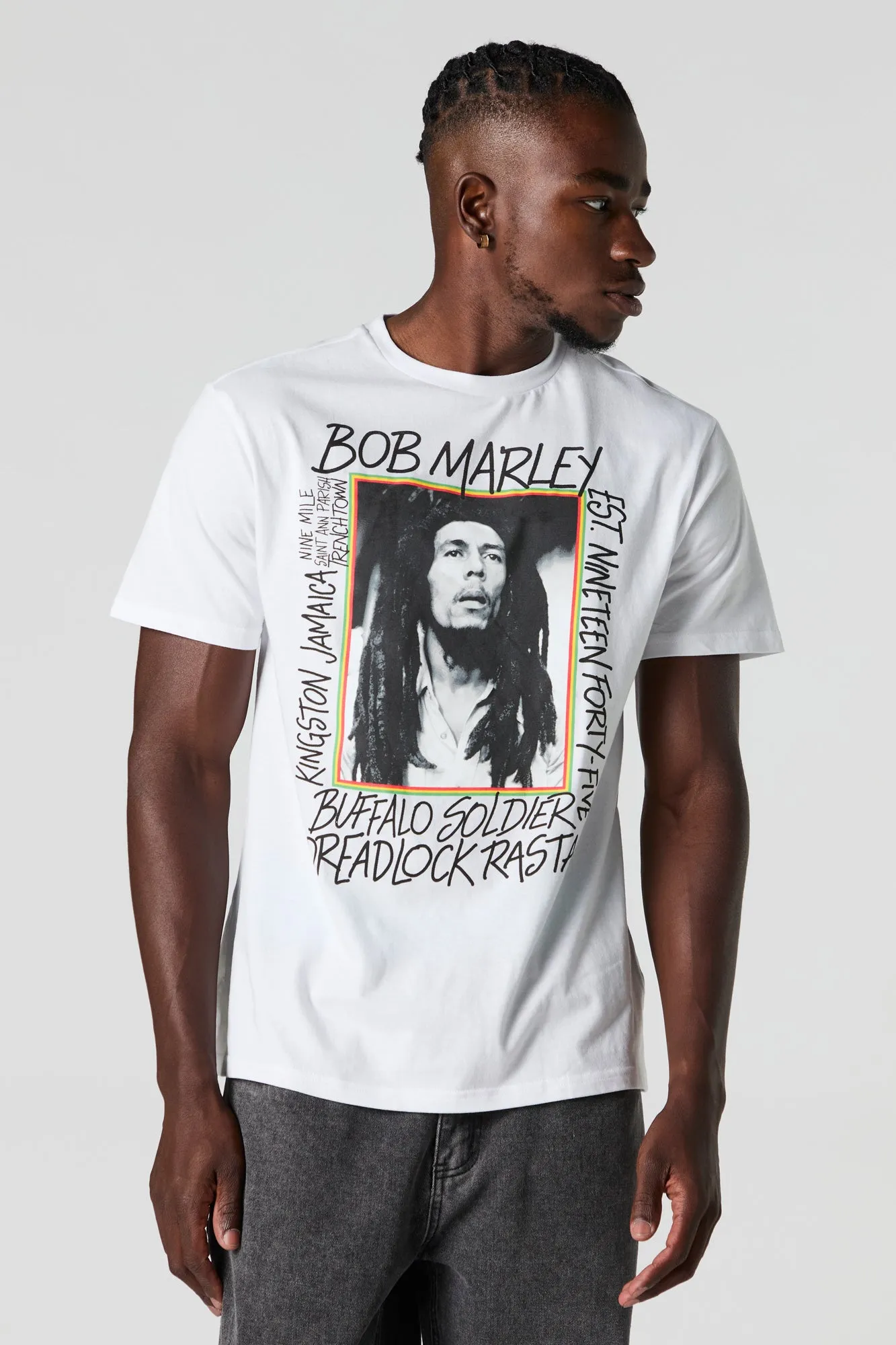 Bob Marley Graphic T-Shirt sold by Urban Planet