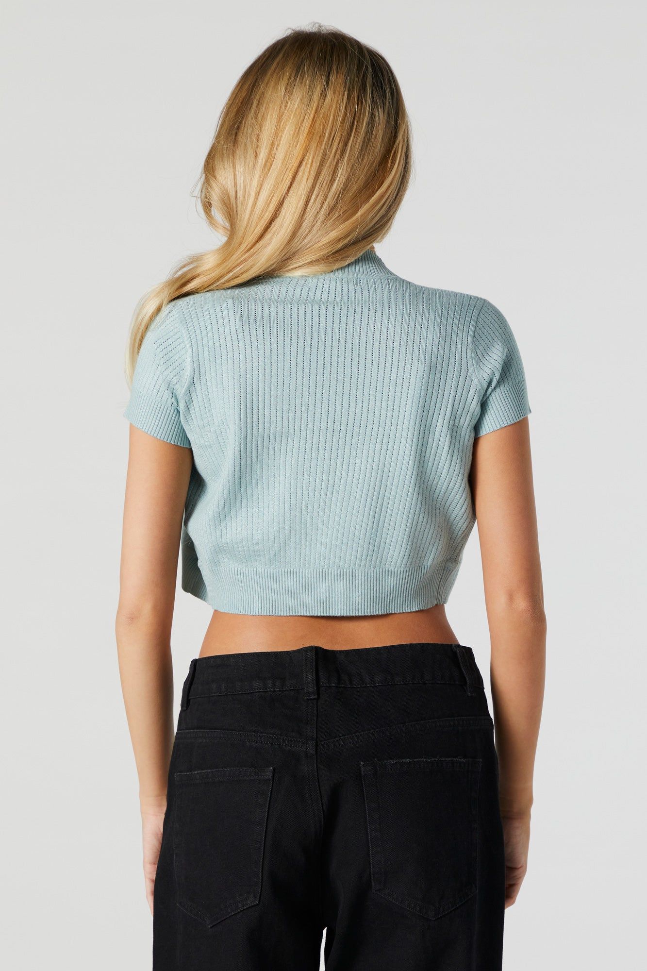 Cardigan ouvert à manches courtes sold by Urban Planet product image thumbnail 3