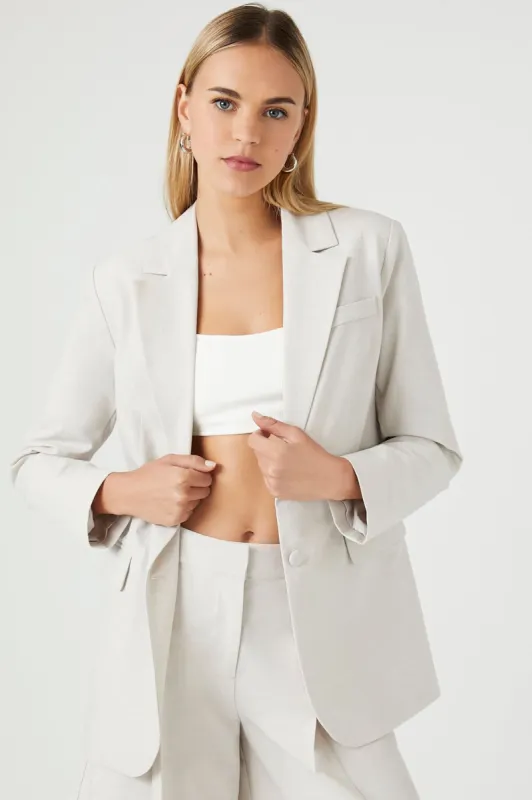 Notched Lapel Blazer sold by Urban Planet