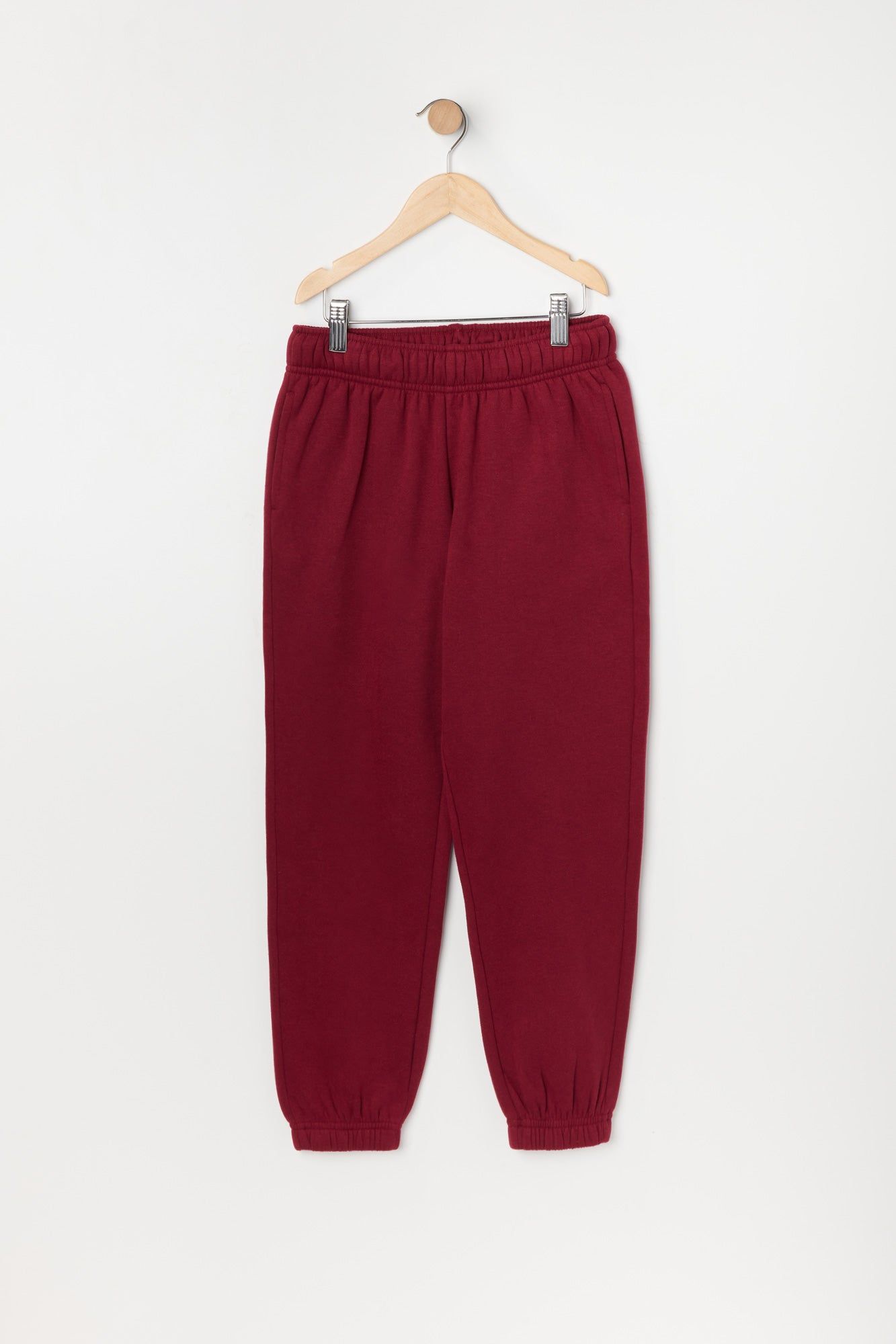 Girls Solid Fleece Jogger sold by Urban Planet product image thumbnail 5