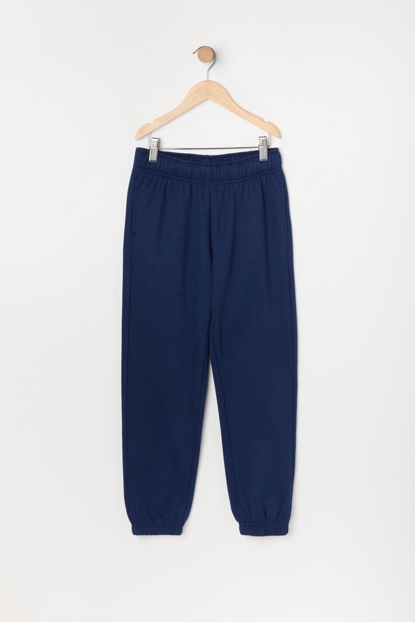 Girls Solid Fleece Jogger sold by Urban Planet product image thumbnail 3