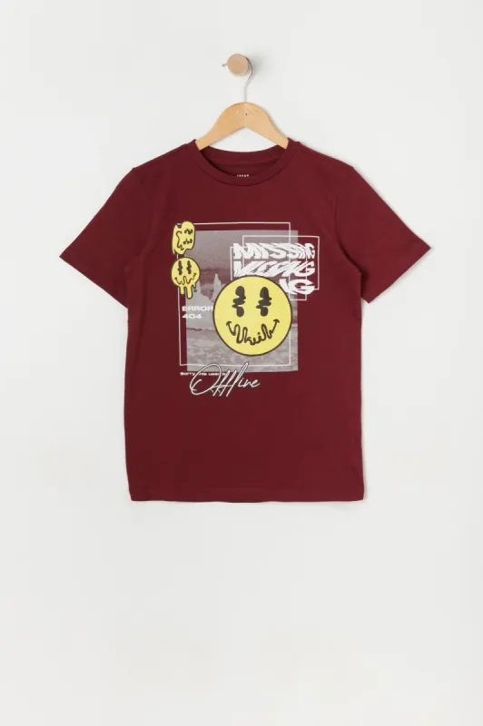 Boys Offline Graphic T-Shirt sold by Urban Planet