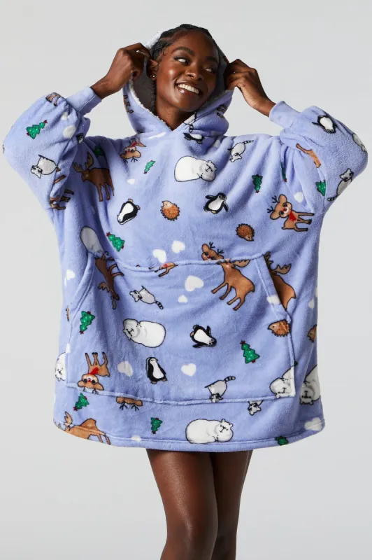 Plush Xmas Print Humungo sold by Urban Planet