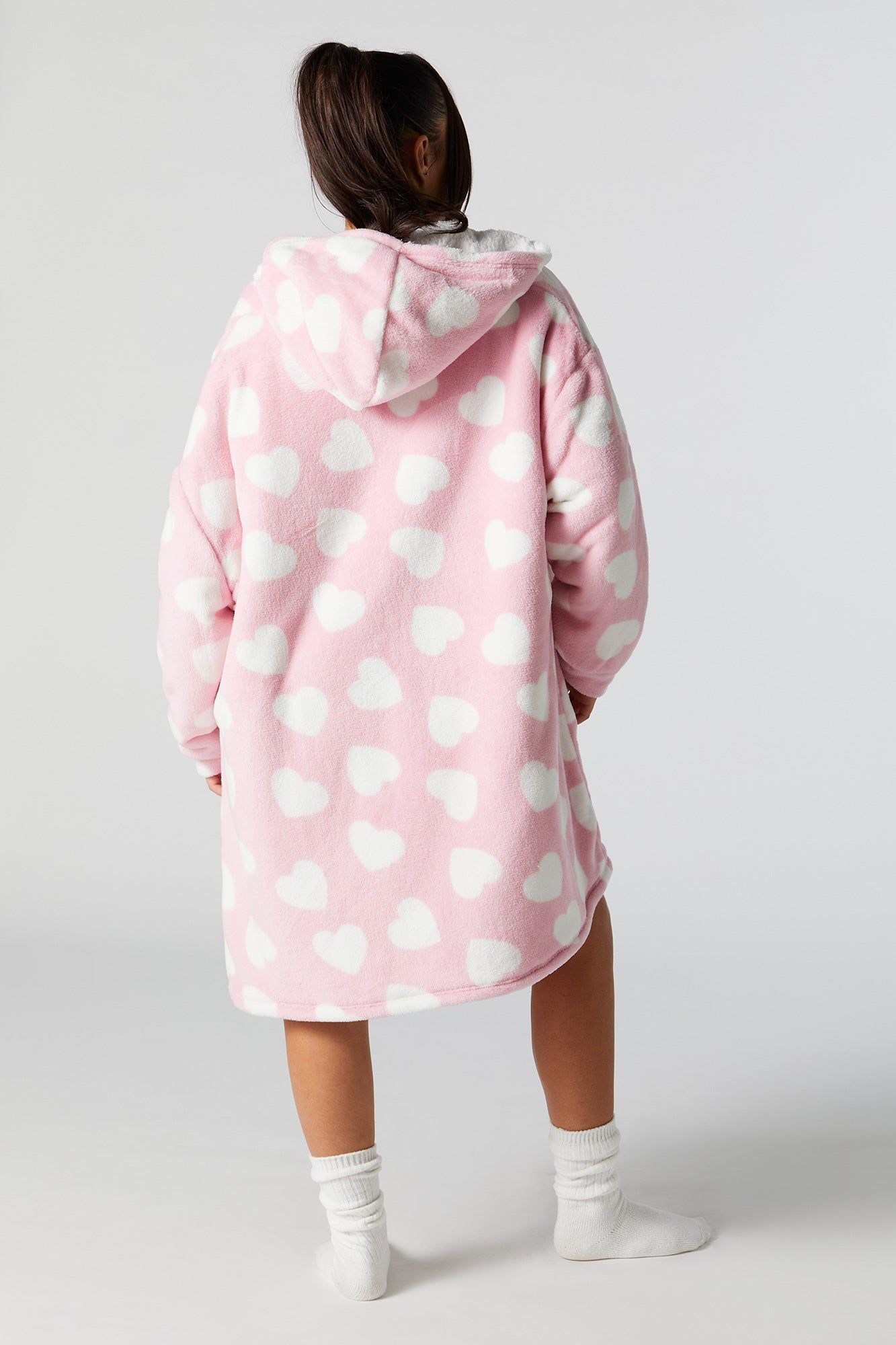 Pink Print Zip-Up Humungo sold by Urban Planet product image thumbnail 2