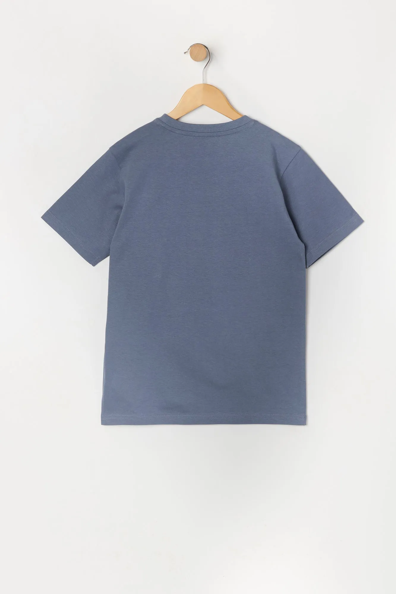 T-shirt avec motif brodé Wink Face pour garçon sold by Urban Planet product image thumbnail 2