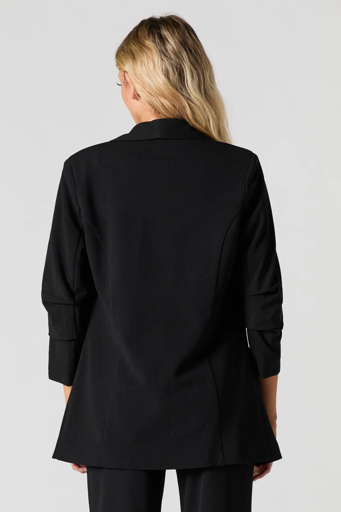 Open Front Quarter Sleeve Blazer sold by Urban Planet product image thumbnail 5