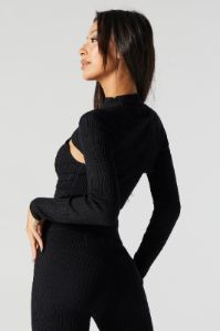Haut avec débardeur et veste côtlés sold by Urban Planet