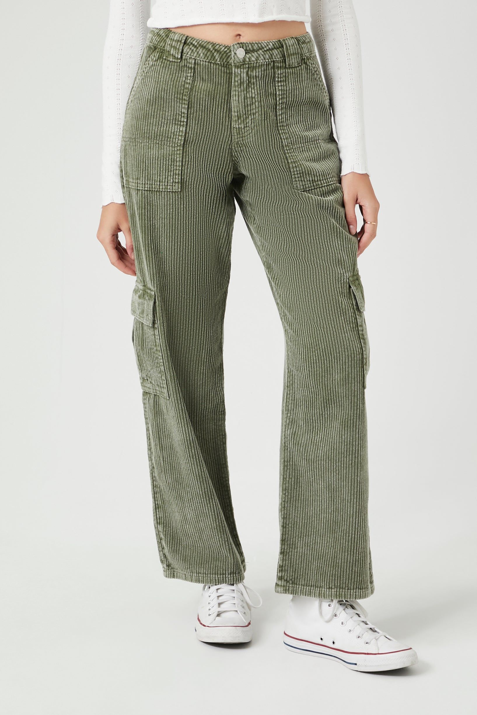 Pantalon cargo en velours côtelé sold by Urban Planet product image thumbnail 8