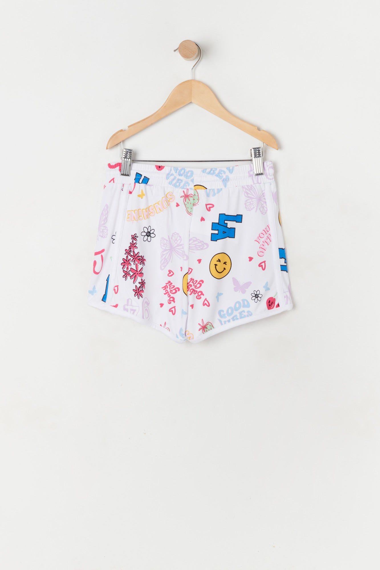 Girls Emoji Print Short sold by Urban Planet product image thumbnail 2