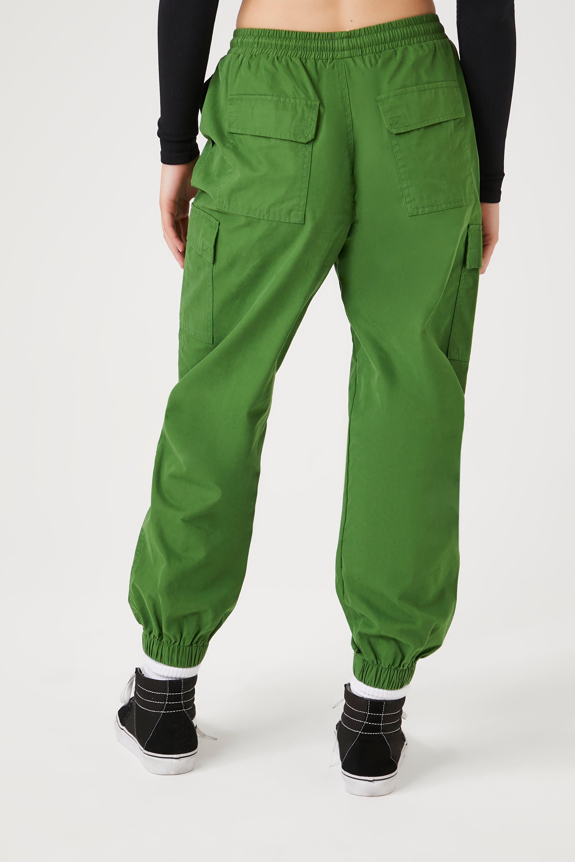 Pantalon de jogging cargo mi-taille en sergé sold by Urban Planet product image thumbnail 3