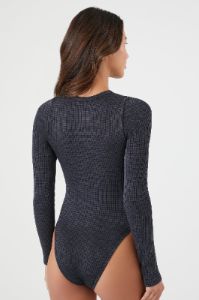 Seamless Waffle Knit Bodysuit sold by Urban Planet