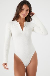 Seamless Waffle Knit Bodysuit sold by Urban Planet