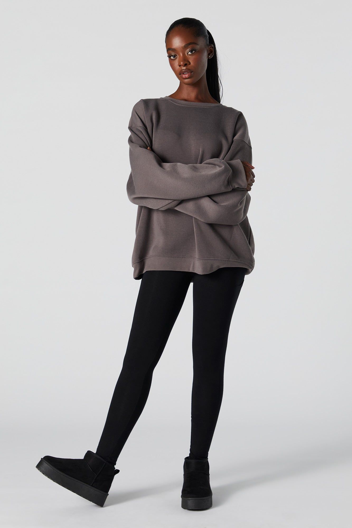 Legging à taille haute avec poches sold by Urban Planet product image thumbnail 5