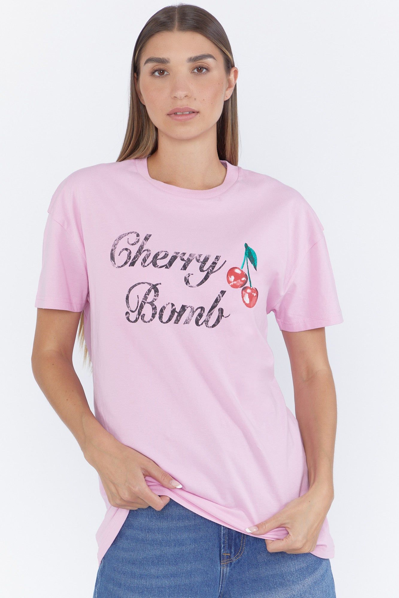 Cherry Bomb Graphic T-Shirt sold by Urban Planet