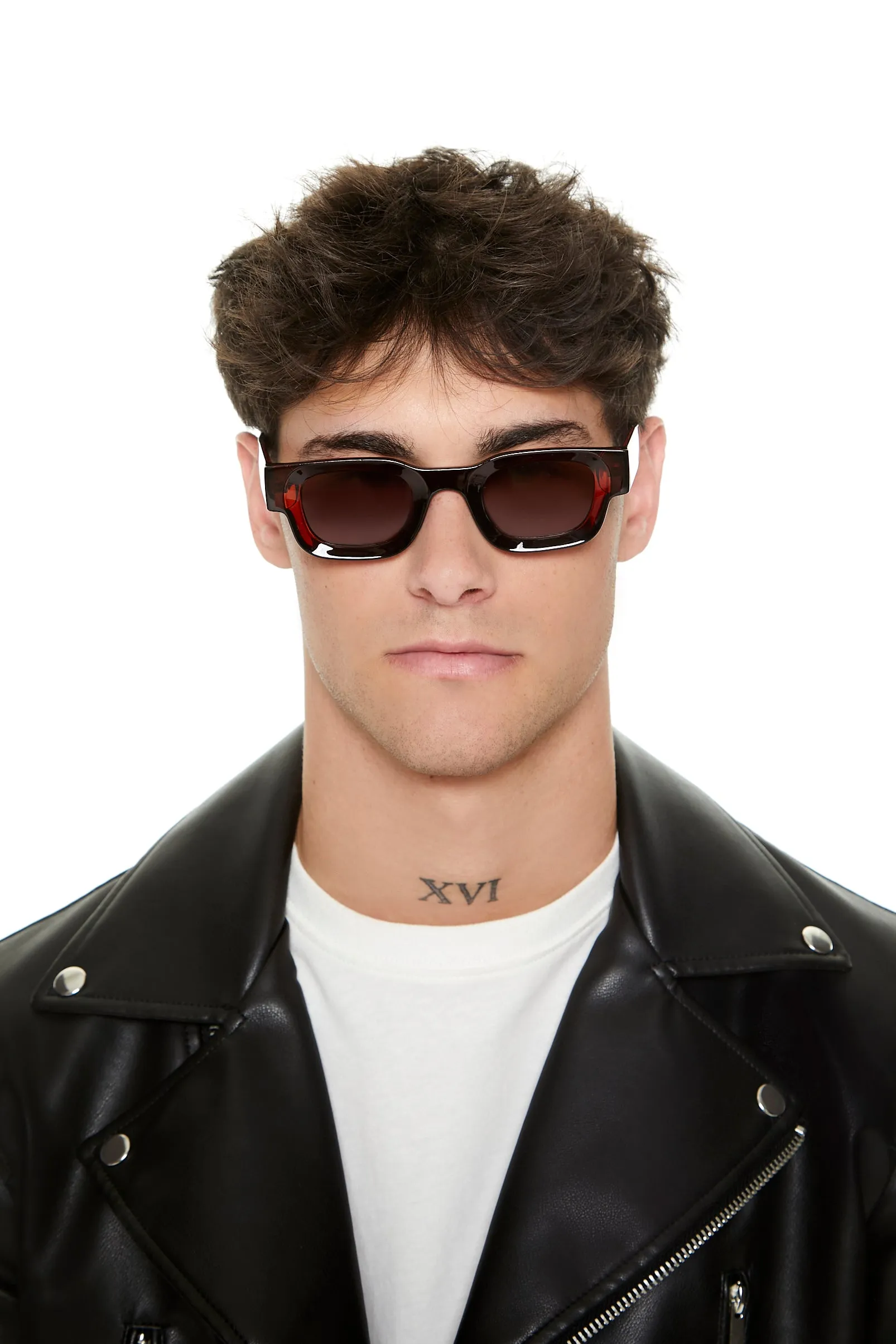 Rectangle Tinted Sunglasses sold by Urban Planet