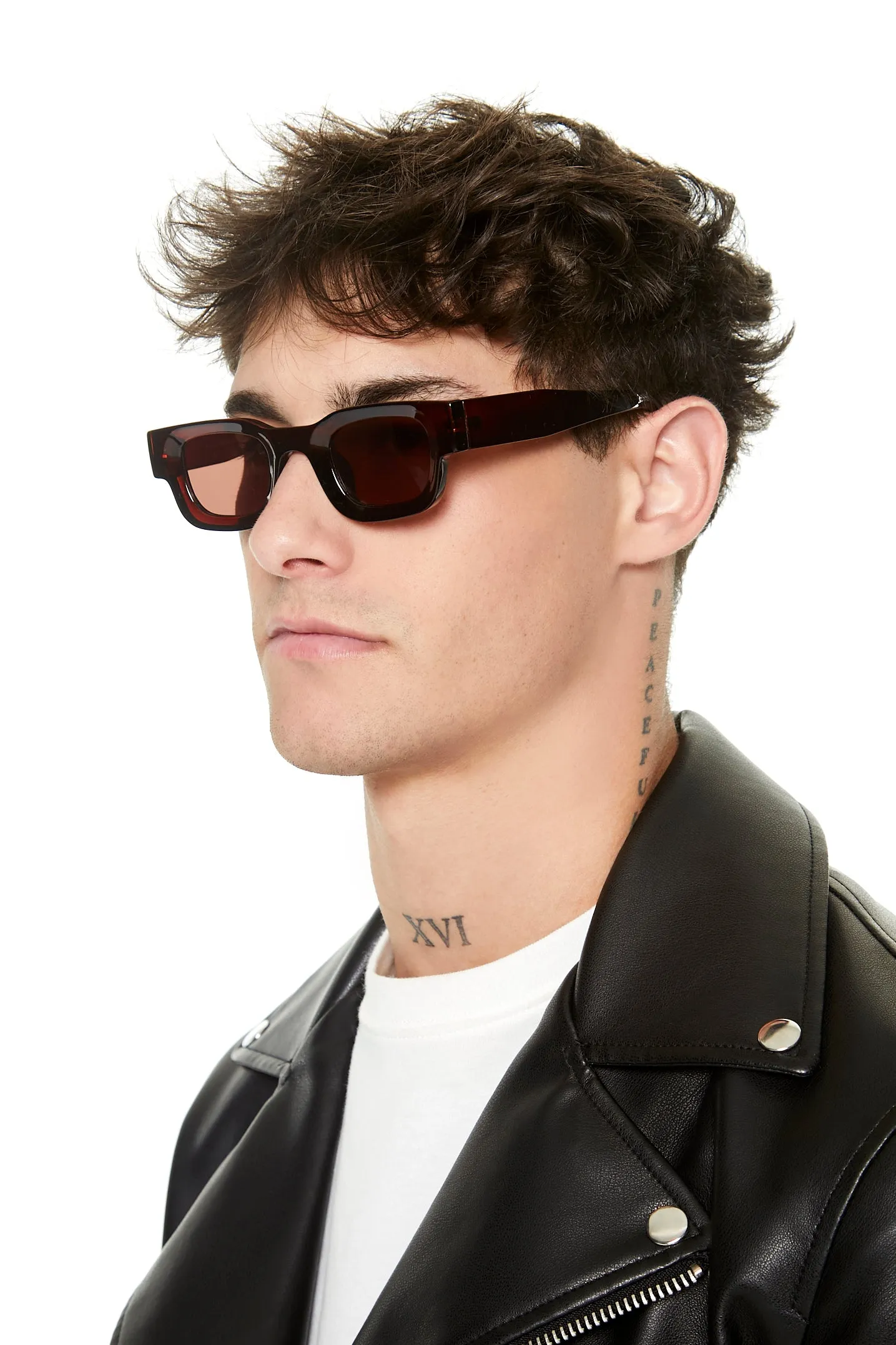 Rectangle Tinted Sunglasses sold by Urban Planet product image thumbnail 2