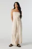 Smocked Tube Jumpsuit sold by Urban Planet