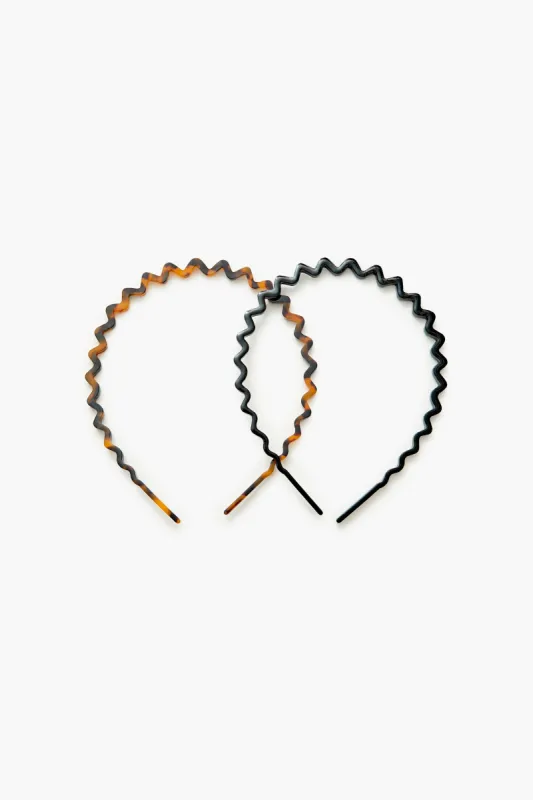 Zigzag Headband Set (2 Pcs) sold by Urban Planet