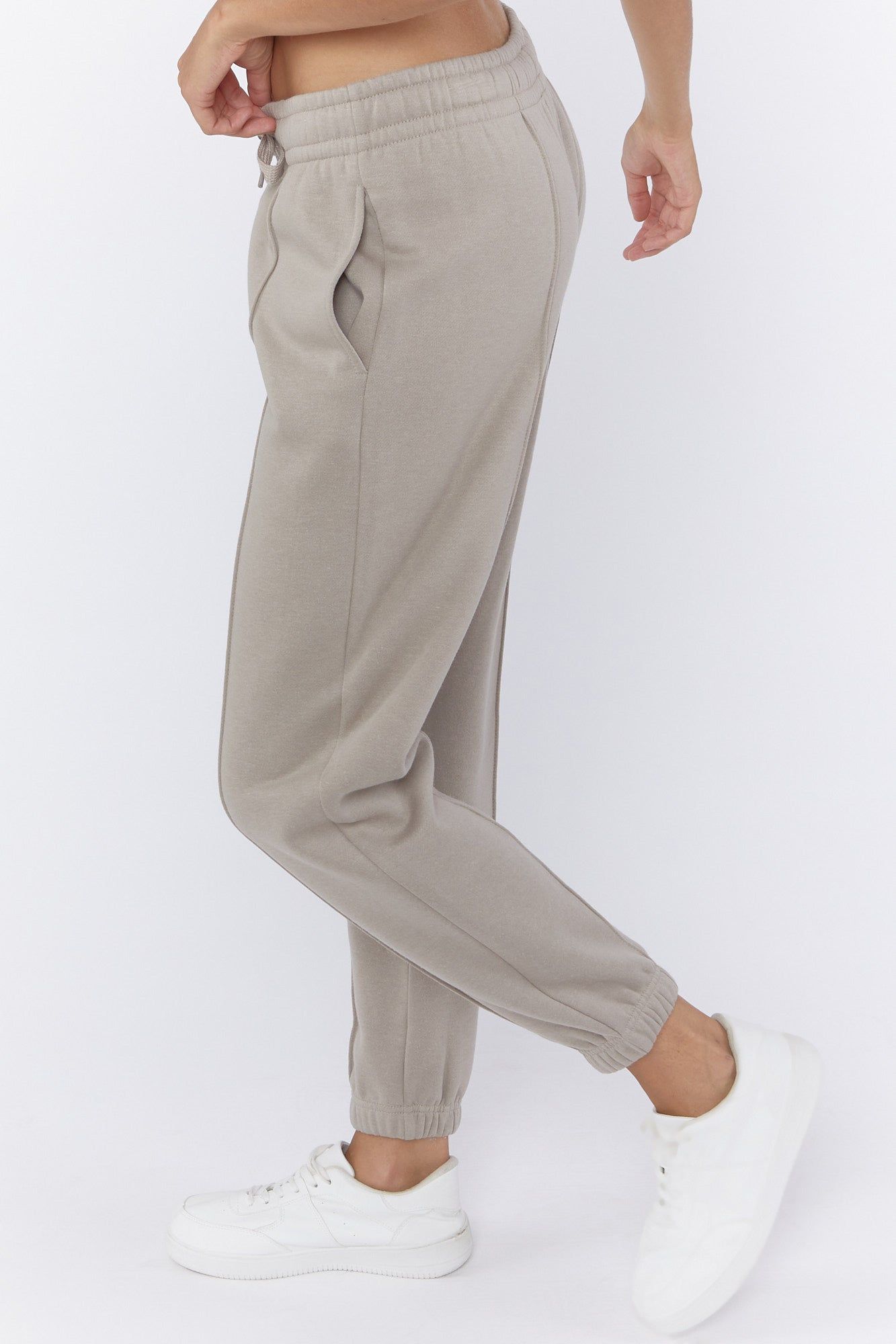 Exposed Seam Fleece Jogger sold by Urban Planet product image thumbnail 3