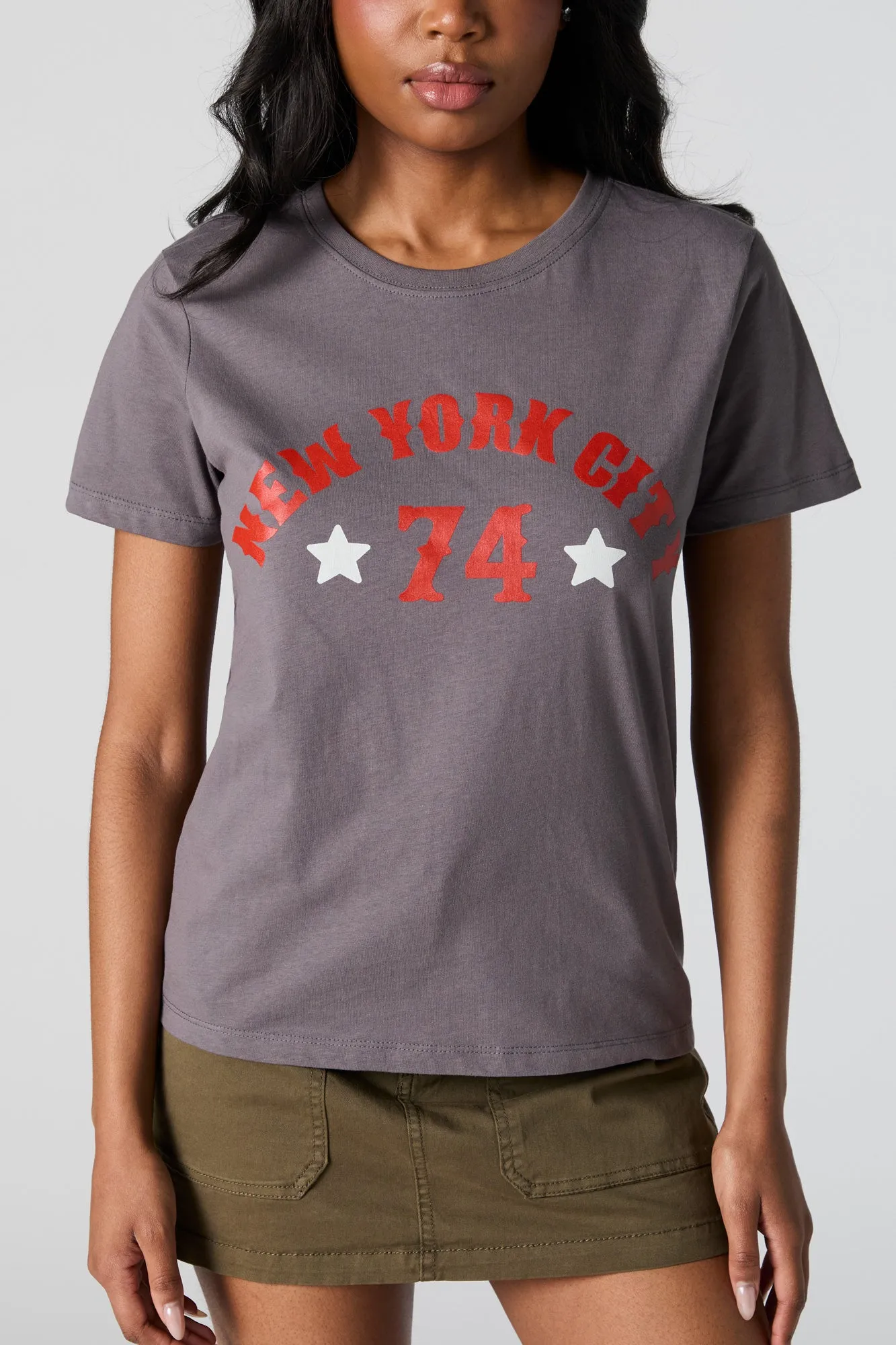 New York City Graphic Oversized T-Shirt sold by Urban Planet product image thumbnail 3