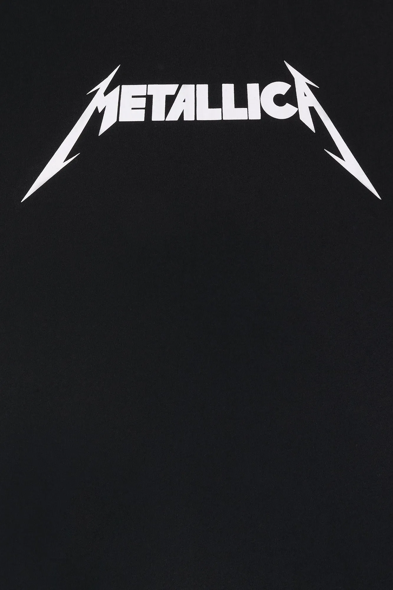 Metallica Graphic Boyfriend T-Shirt sold by Urban Planet product image thumbnail 2