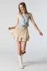 Minijupe volantée fleurie jaune sold by Urban Planet