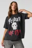 Friday the 13th Graphic Washed Boyfriend T-Shirt sold by Urban Planet