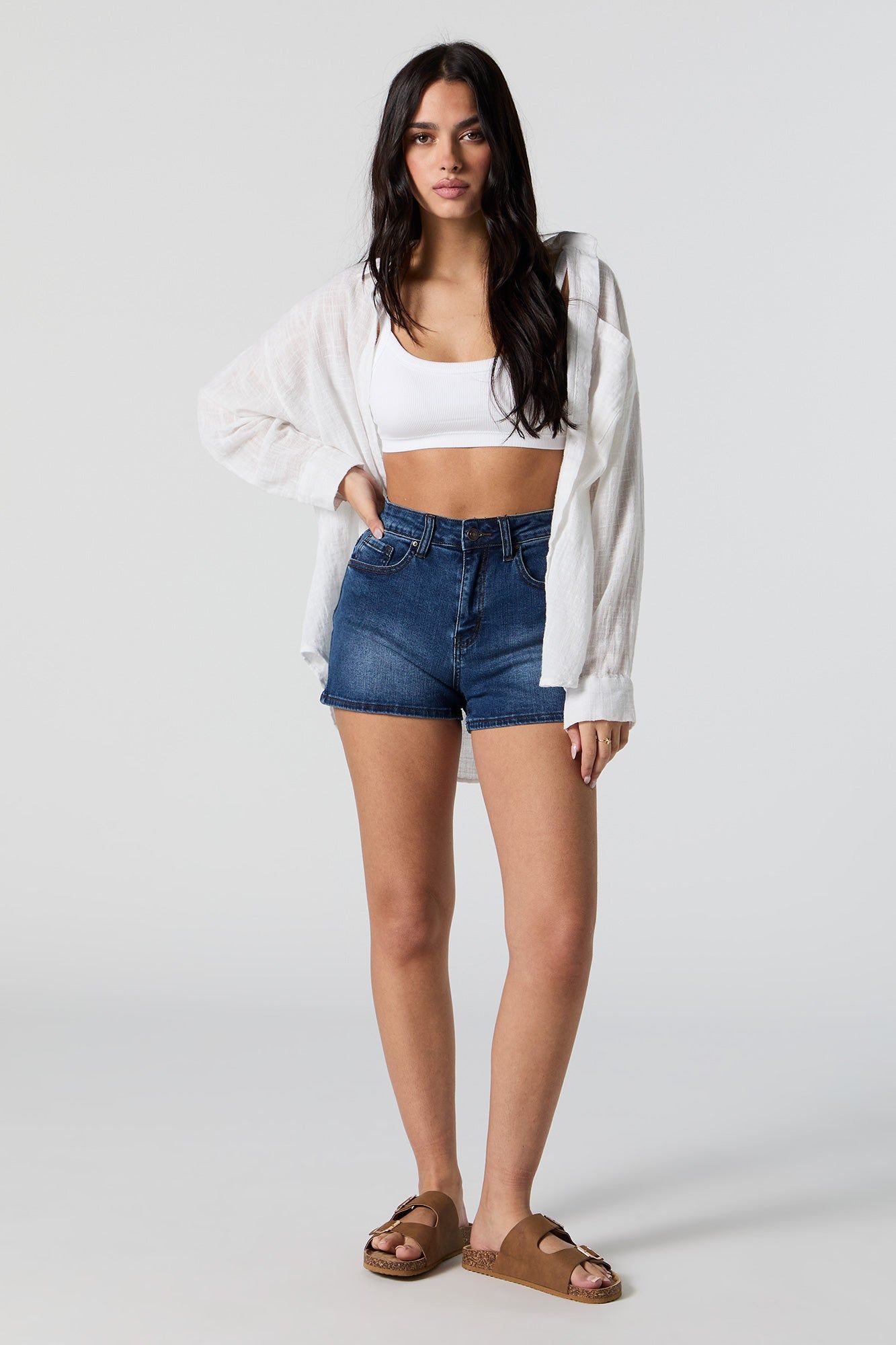 High Rise Denim Short sold by Urban Planet product image thumbnail 3