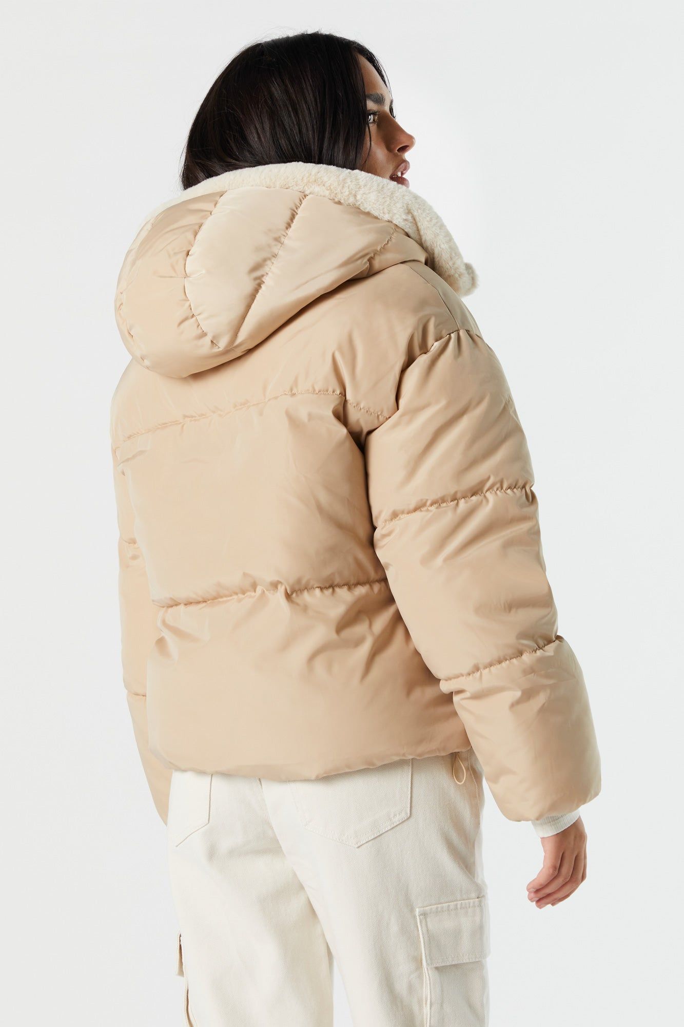 Jacket matelassé doublé de fourrure sold by Urban Planet product image thumbnail 3